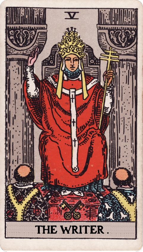 The Writer — The Hierophant